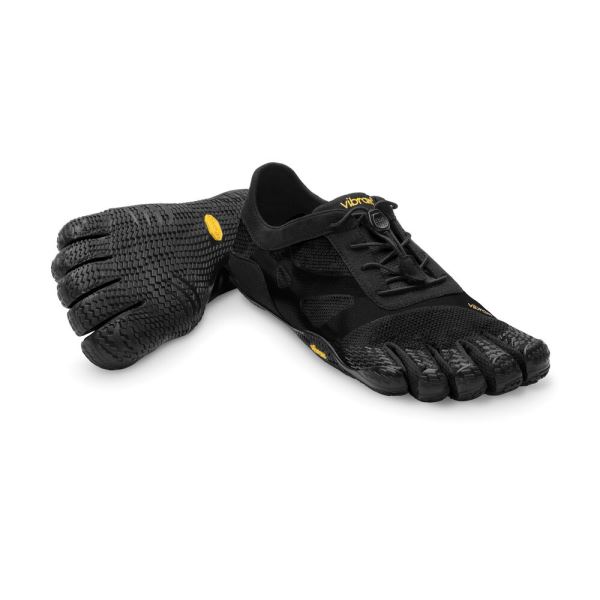 Zapatillas Deportivos Vibram KSO EVO Hombre Negras | 1864-MWBLV