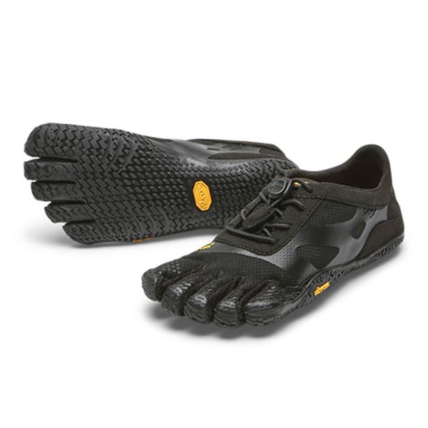 Zapatillas Deportivos Vibram KSO EVO Niños Negras | 6843-PUHXG