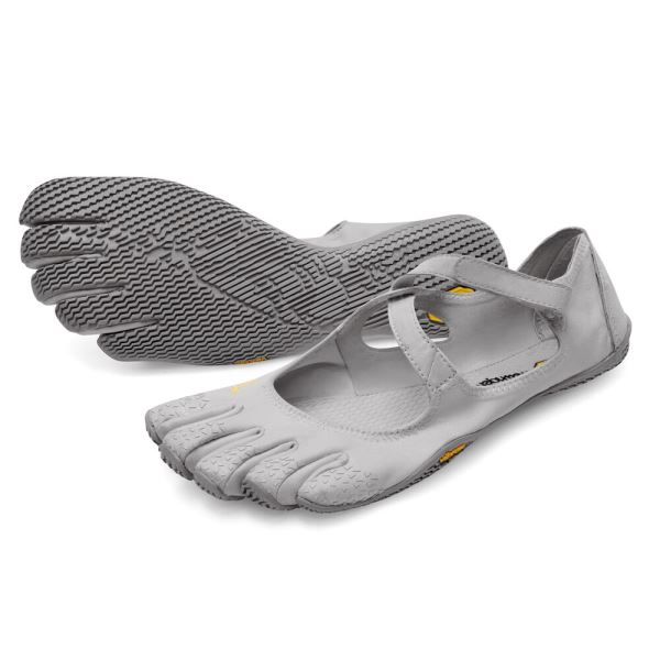 Zapatillas Deportivos Vibram V-Soul Mujer Plateadas | 0841-DFKSC