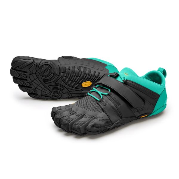 Zapatillas Deportivos Vibram V-Train 2.0 Mujer Negras Verde | 5107-WVKDE