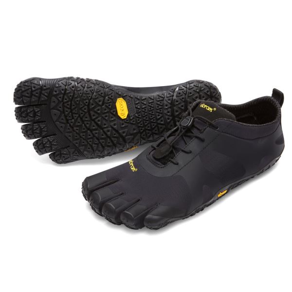 Zapatillas Running Vibram V-Alpha Hombre Negras | 0382-HXOEW