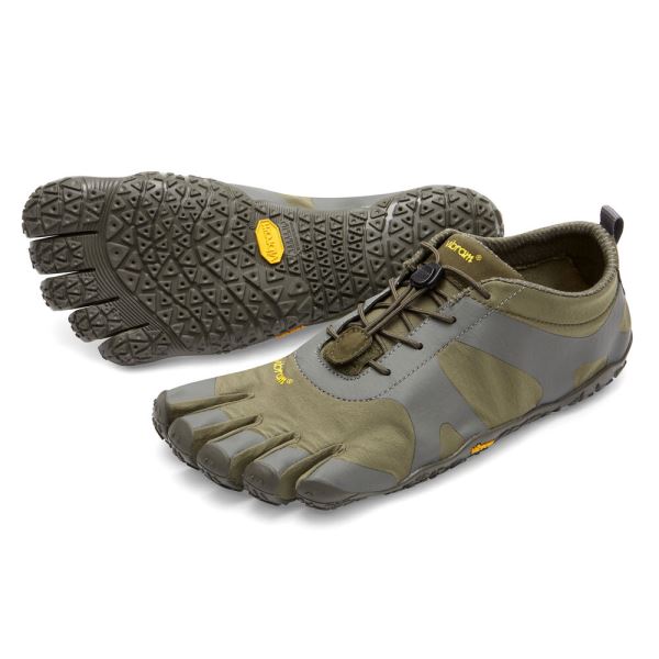 Zapatillas Running Vibram V-Alpha Hombre Gris Oscuro | 2637-TYBXV