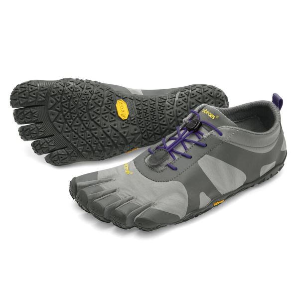 Zapatillas Running Vibram V-Alpha Mujer Gris Moradas | 5649-DSXNK