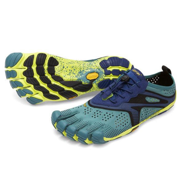 Zapatillas Running Vibram V-Run Hombre Azul Marino | 7895-DNCMG