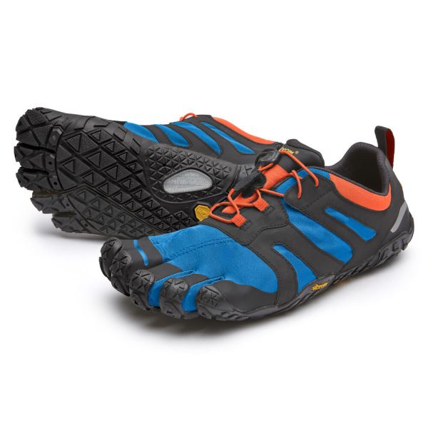 Zapatillas Running Vibram V-T 2.0 Hombre Azules Naranjas | 9701-QWNBE