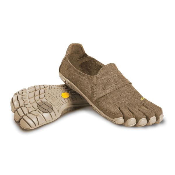 Zapatos Casuales Vibram CVT-Hemp Hombre Kaki | 9407-YAIRW