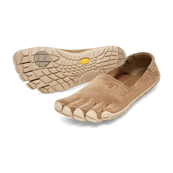 Zapatos Casuales Vibram CVT-Hemp Mujer Kaki | 9815-FRMDK