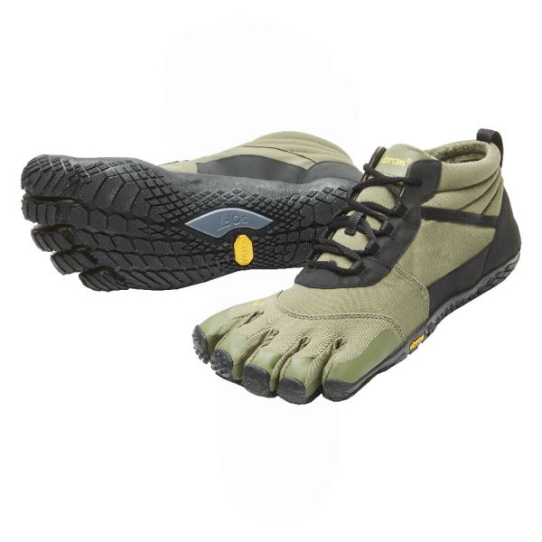 Zapatos De Senderismo Vibram V-Trek Insulated Hombre Negras | 3765-WRHBY