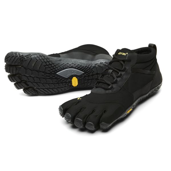 Zapatos De Senderismo Vibram V-Trek Insulated Hombre Negras | 6132-ASNPD