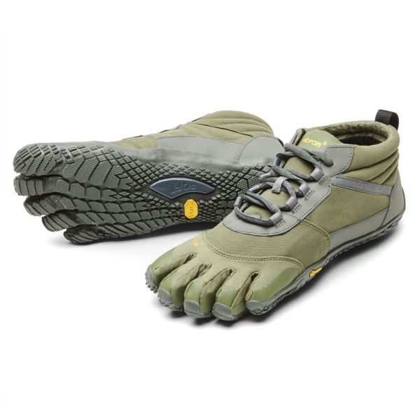 Zapatos De Senderismo Vibram V-Trek Insulated Mujer Gris | 6813-IYPMV