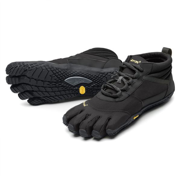 Zapatos De Senderismo Vibram V-Trek Insulated Mujer Negras | 8259-EYVMS