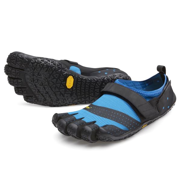 Zapatos de Agua Vibram V-Aqua Hombre Azules Negras | 4598-MAYGE